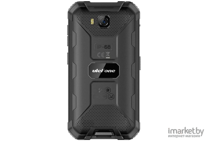 Смартфон Ulefone Armor X6 черный/оранжевый