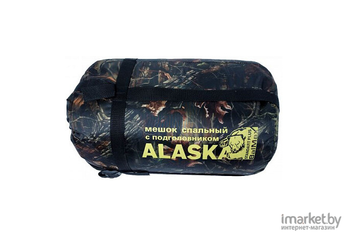Спальный мешок Balmax Аляска Standart Plus series до -5 градусов темный лес
