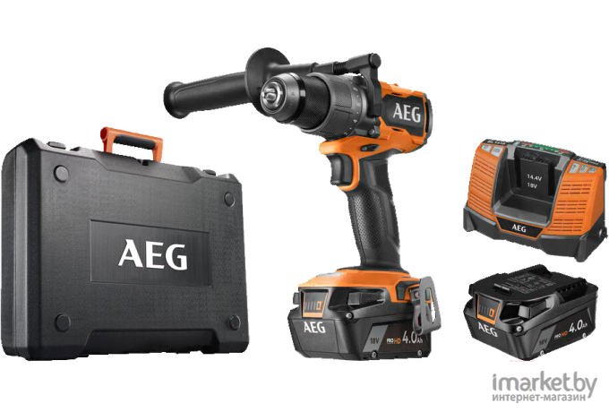 Дрель-шуруповерт AEG Powertools BS18C3BL-402C (4935478936)