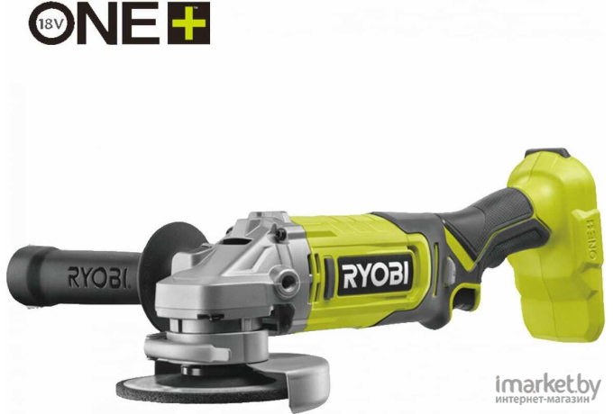 Углошлифмашина Ryobi ONE+ RAG18125-0 без АКБ (5133005403)