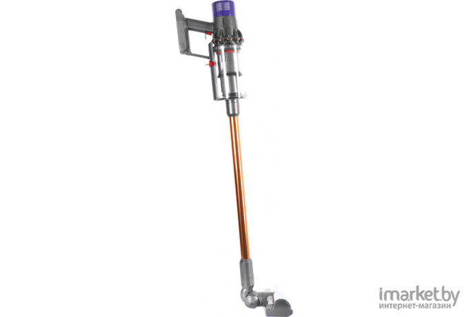 Пылесос Dyson V10 Absolute+ серебристый/медный