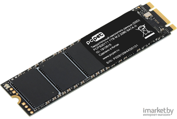 SSD-накопитель PC Pet 1Tb OEM (PCPS001T1)