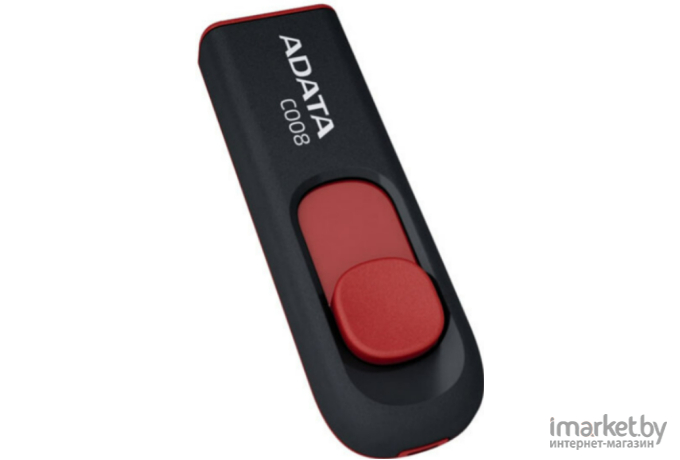 Накопитель USB-Flash (флешка) A-Data Classic C008 32GB Black/Red