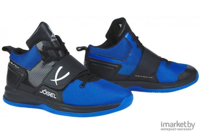 Кроссовки баскетбольные Jogel Launch р.45 синий/черный (JSH601)