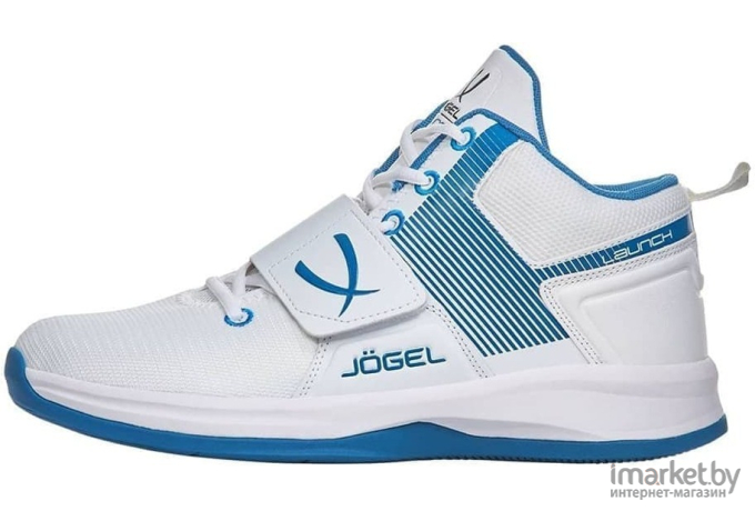 Кроссовки баскетбольные Jogel Launch р.42 White/Blue