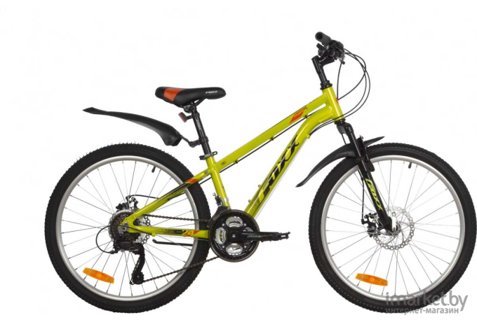 Велосипед Foxx Atlantic D 24 р.12 зеленый (24AHD.ATLAND.12GN2)