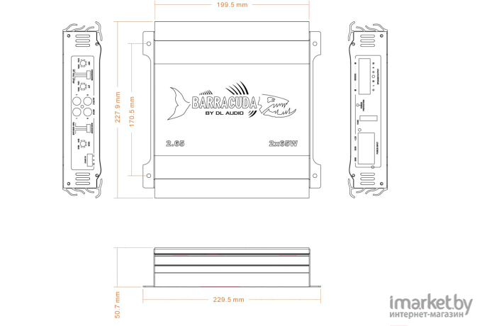 Усилитель DL Audio Barracuda 2.65