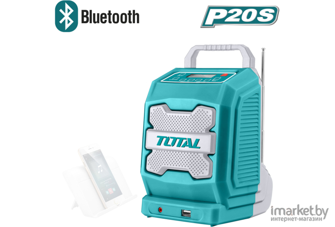 Радиоприемник-Bluetooth колонка TOTAL TJRLI2001