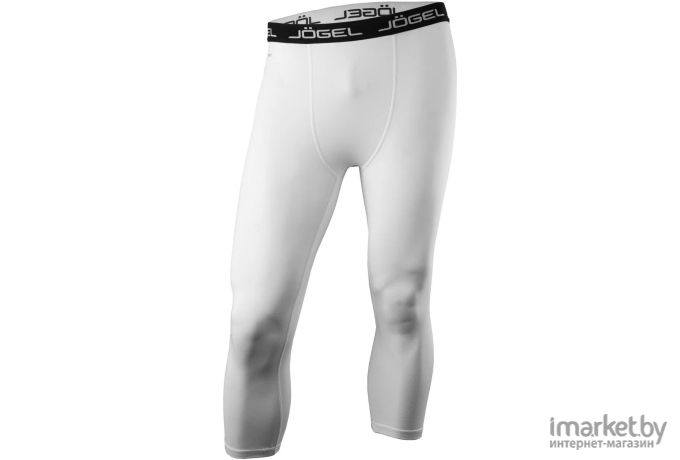 Тайтсы компрессионные Jogel Camp Performdry Tight 3/4 YL Белый (JC4LE0121.00)