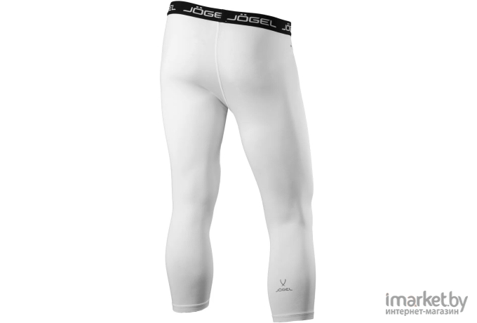 Тайтсы компрессионные Jogel Camp Performdry Tight 3/4 YL Белый (JC4LE0121.00)