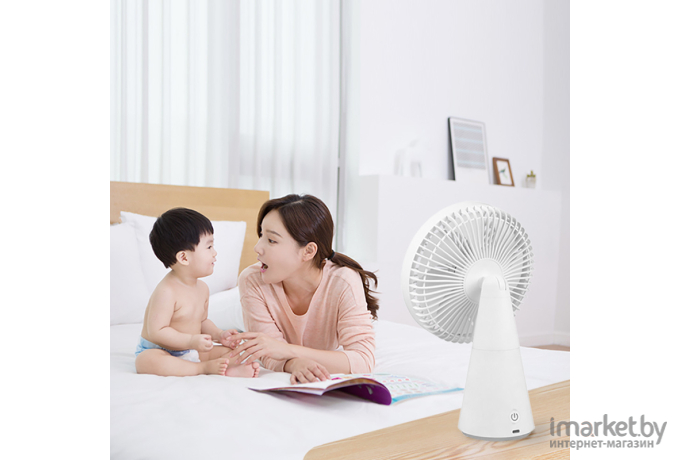 Мини-вентилятор настольный перезаряжаемый Xiaomi Rechargeable Mini Fan ZMYDFS01DM (BHR6089GL)