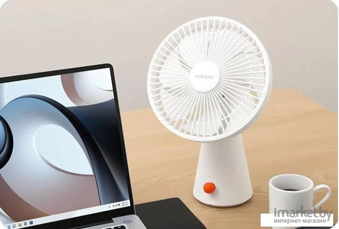 Мини-вентилятор настольный перезаряжаемый Xiaomi Rechargeable Mini Fan ZMYDFS01DM (BHR6089GL)