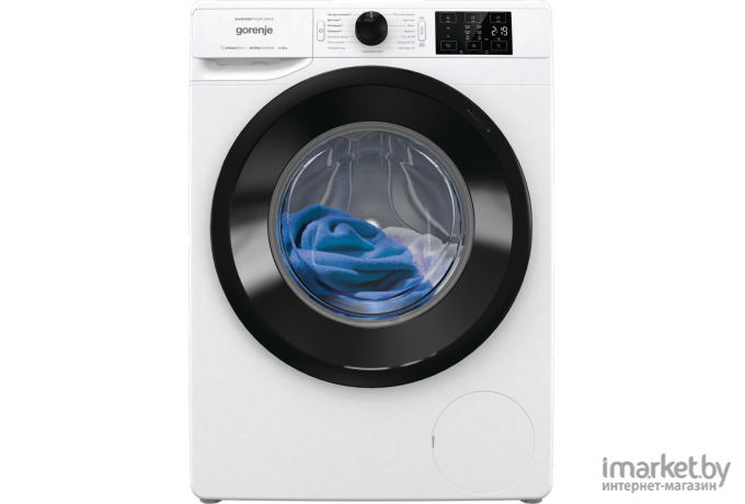 Стиральная машина Gorenje WNEI84SDS белый (739391)