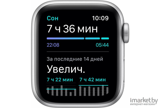 Смарт-часы Apple Watch SE2 40mm Silver Al Case White Sport Band S/M A2722 (MNT93LL/A)