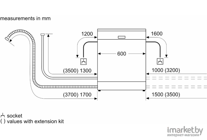 Посудомоечная машина Bosch SMS50D08GC