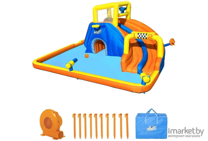 Водный игровой центр Bestway Super Speedway 551x502x265 (53377)