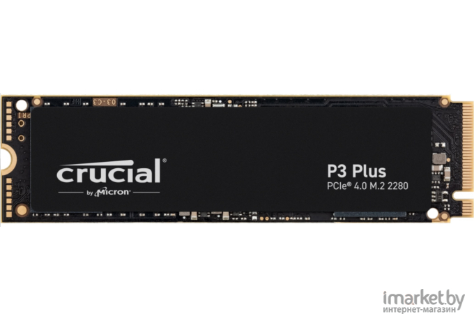Жесткий диск SSD Crucial P3 Plus 500GB PCIe M.2 2280 (CT500P3PSSD8)