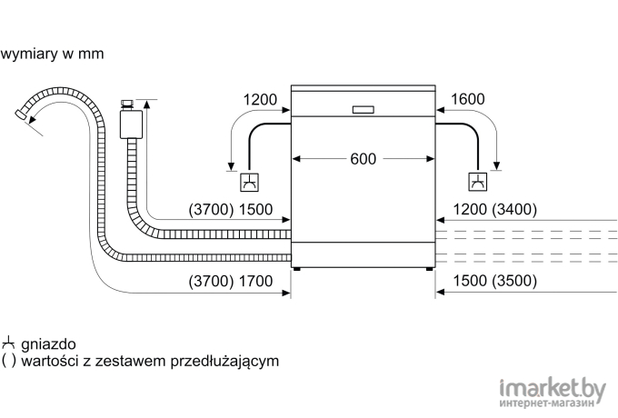 Посудомоечная машина Bosch SMS4HVW33E