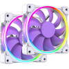 Кулер для процессора ID-Cooling Pinkflow 240 Diamond Edition Purple RET белый/фиолетовый