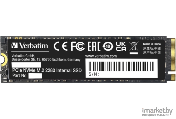 Накопитель SSD Verbatim Vi3000 2TB (49376)