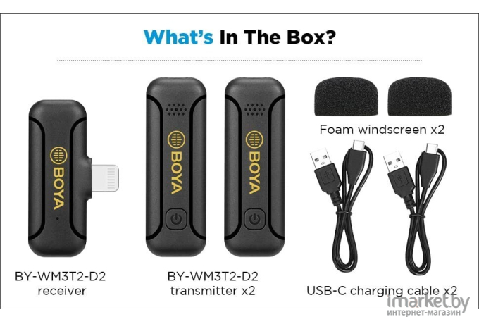 Радиосистема BOYA BY-WM3T2-D2