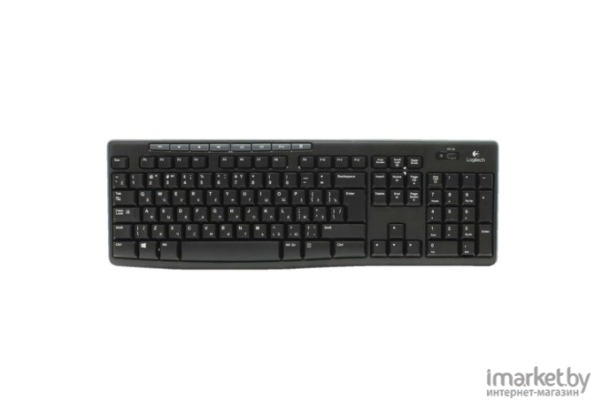 Клавиатура + мышь Logitech Wireless Combo MK270 Black (920-003381)