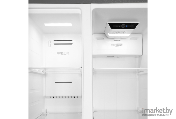 Холодильник Hyundai CS4083FIX нержавеющая сталь