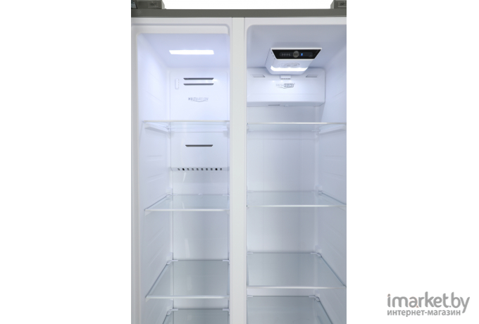 Холодильник Hyundai CS4086FIX нержавеющая сталь