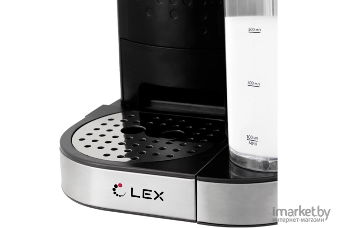 Кофеварка LEX LXCM 3503-1 черный