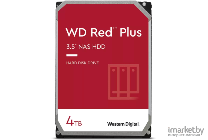 Жесткий диск HDD WD Red 4TB (WD40EFPX)