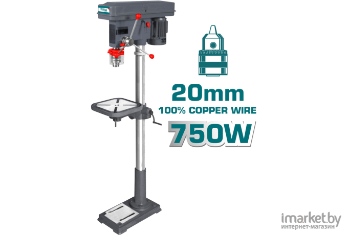 Станок сверлильный Total TDP207502
