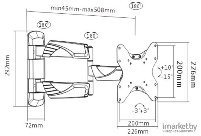 Кронштейн Maunfeld MTM-2342FM