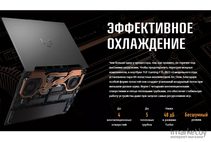 Ноутбук Asus TUF Gaming F15 FX507ZM-HN177 (90NR09A1-M00BA0)