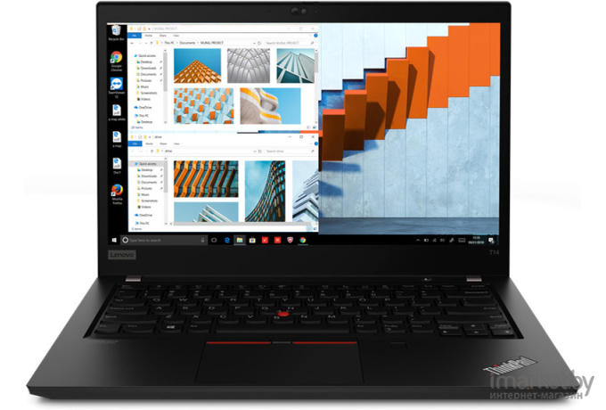 Ноутбук Lenovo ThinkPad T14 G1 Black (20S1A0FUCD)