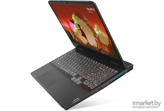 Ноутбук Lenovo IdeaPad Gaming 3 15IAH7 Onyx Grey (82S900KNRM)