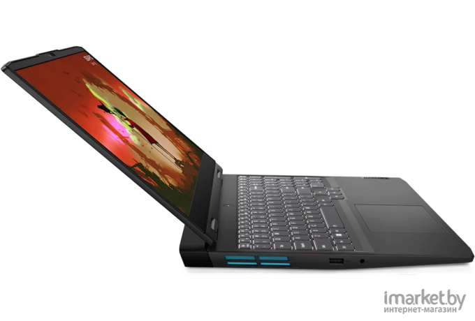 Ноутбук Lenovo IdeaPad Gaming 3 15IAH7 Onyx Grey (82S900KNRM)