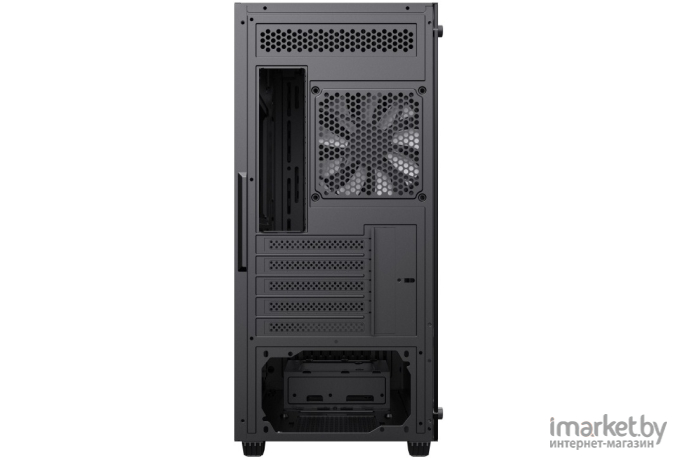 Корпус для компьютера GameMax Edge TG mATX Без БП Black