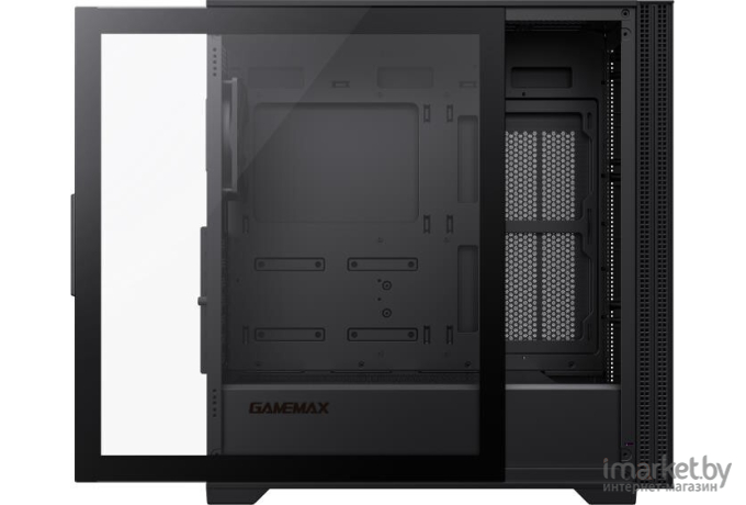 Корпус для компьютера GameMax Quest TG E-ATX Без БП Black