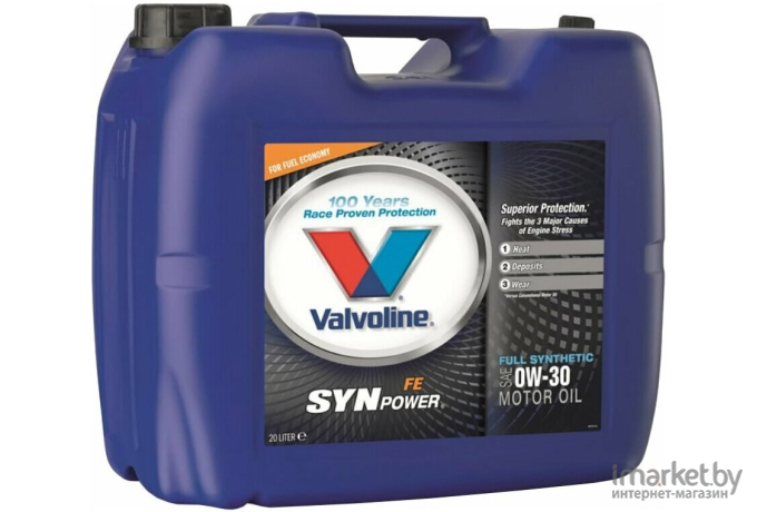 Моторное масло Valvoline SynPower FE 0W-30 4л (872564)