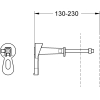 Настенный уголок Grohe Rapid SL (3855800M)