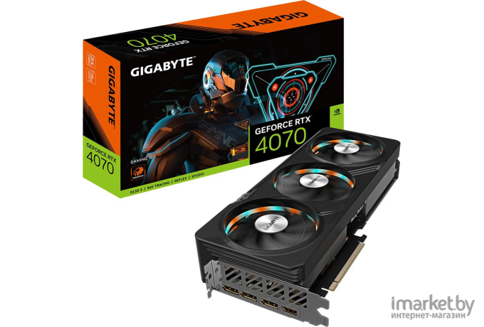 Видеокарта GigaByte GeForce RTX­ 4070 GAMING 12G (GV-N4070GAMING-12GD)