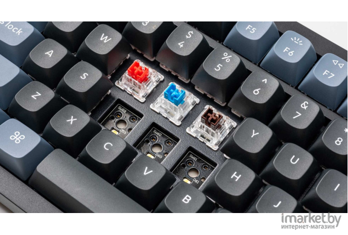 Беспроводная клавиатура Keychron K4 Pro Grey (RGB, Hot-Swap, Keychron K pro Brown Switch, RU)