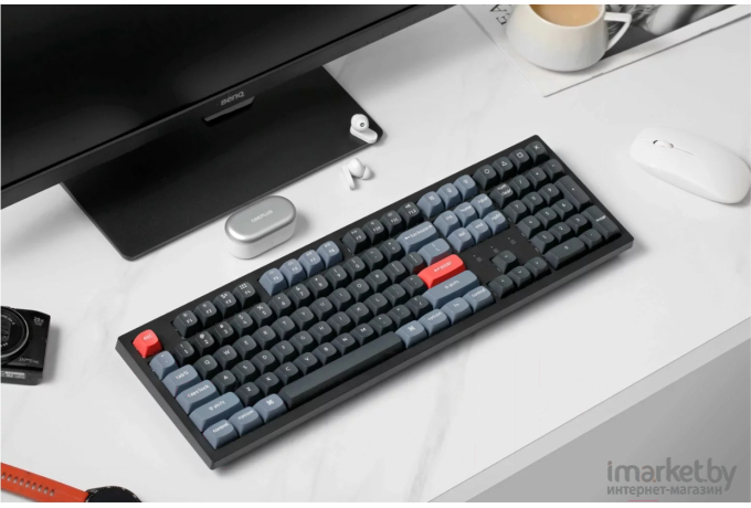 Беспроводная клавиатура Keychron K10 Pro Grey (RGB, Hot-Swap, Keychron K pro Brown Switch, RU)