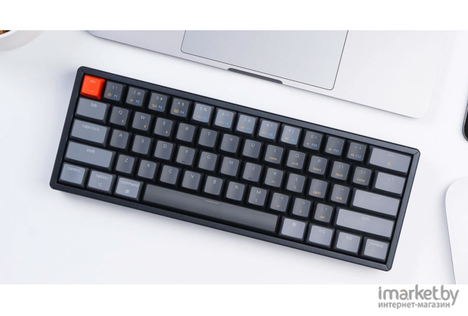 Беспроводная клавиатура Keychron K12 Grey (RGB, Gateron G pro Red Switch, RU)