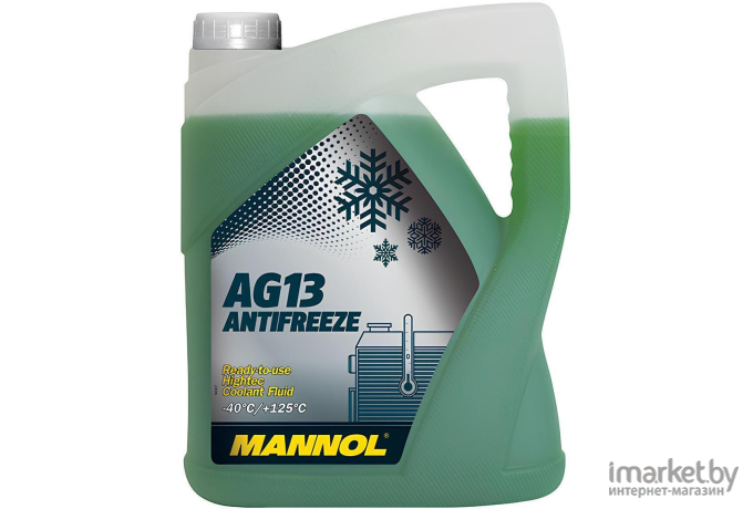 Антифриз Mannol AG13 -40 зеленый 5л