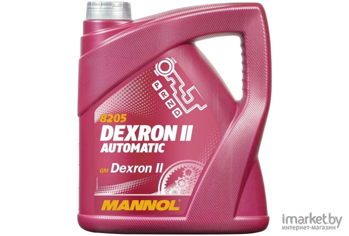 Трансмиссионное масло Mannol ATF Dexron II D 8205 4л