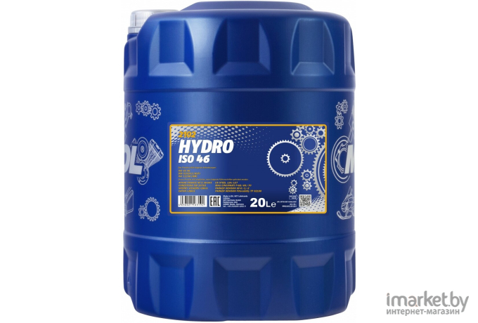 Гидравлическое масло Mannol Hydro ISO 46 HVLP 20л