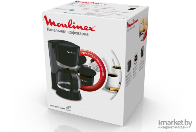 Кофеварка капельная Moulinex FG170819