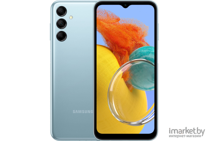 Смартфон Samsung SM-M146B Galaxy M14 128Gb 4Gb голубой (SM-M146BZBVCAU)