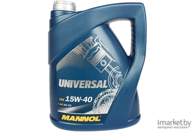 Моторное масло Mannol Universal 15W-40 SN/CH-4 5л